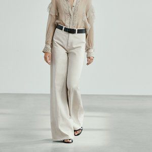 Wide-flare jeans Limited Edition, Massimo Dutti Fall Winter